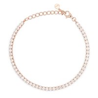 Bracciale Dilvdò Donna TENNIS in Argento Zircone BRTCRB2.5